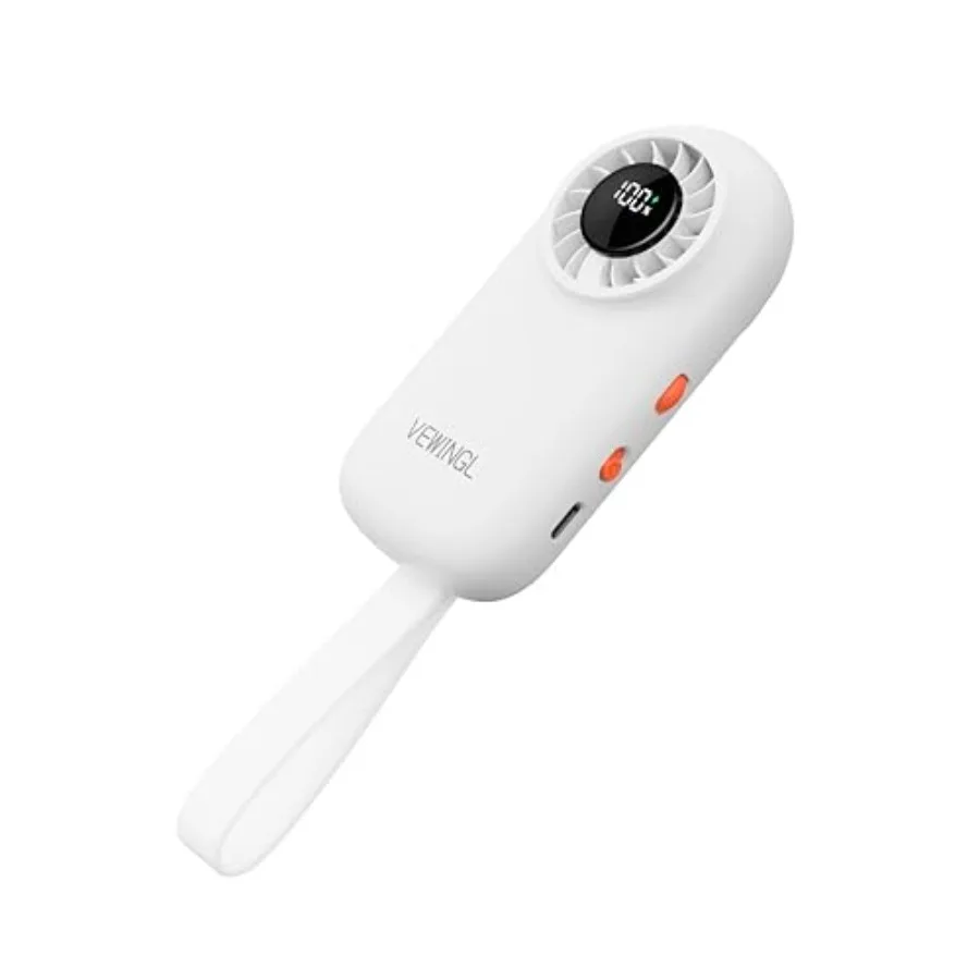 Handheld Mini Fan, Portable Personal Fan with Adjustable Speed, USB-C Rechargeable, Ultra Slim Lightweight Small Fan for Travel
Handheld Mini Fan, Portable Personal Fan with Adjustable Speed, USB-C Rechargeable, Ultra Slim Lightweight Small Fan for Travel