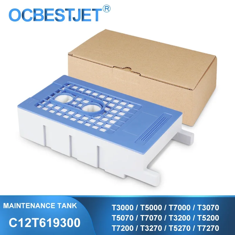 T6193 T619300 Maintenance Ink Tank For Epson SureColor T3000 T5000 T7000 T3200 T5200 T7200 T3270 T5270 T7270 P10000 P20000
T6193 T619300 Maintenance Ink Tank For Epson SureColor T3000 T5000 T7000 T3200 T5200 T7200 T3270 T5270 T7270 P10000 P20000