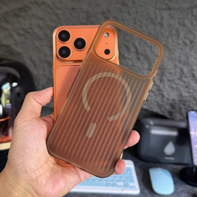 Роскошный гофрированный 3D-чехол с полосками для Magsafe для iPhone 17 Pro Max, Air 16 Pro, 15, 14, 13, 12 – противоударный, матовый, с магнитной зарядкой
Роскошный гофрированный 3D-чехол с полосками для Magsafe для iPhone 17 Pro Max, Air 16 Pro, 15, 14, 13, 12 – противоударный, матовый, с магнитной зарядкой