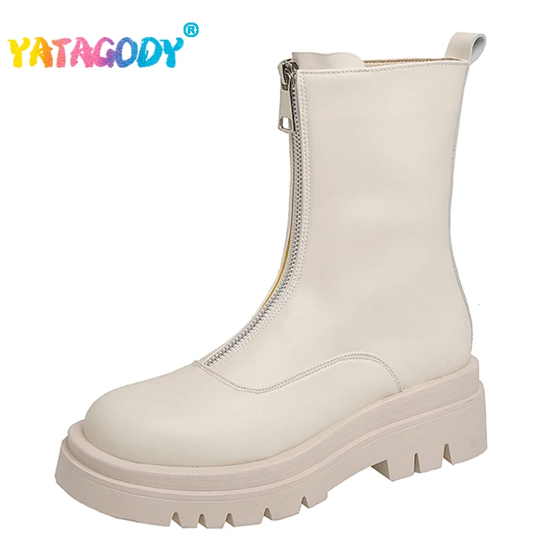 YATAGODY Size 33-43 Women Ankle Boots Fashion Zipper Thick High Heels For Women Winter Shoes 2025 Platform Boots Casual Office
YATAGODY Size 33-43 Women Ankle Boots Fashion Zipper Thick High Heels For Women Winter Shoes 2025 Platform Boots Casual Office