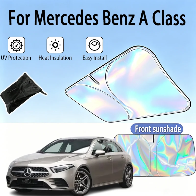 For Mercedes Benz A Class Windshield Sun Shade Foldable UV Reflective Front Window Sun Protection Cover Accessories
For Mercedes Benz A Class Windshield Sun Shade Foldable UV Reflective Front Window Sun Protection Cover Accessories