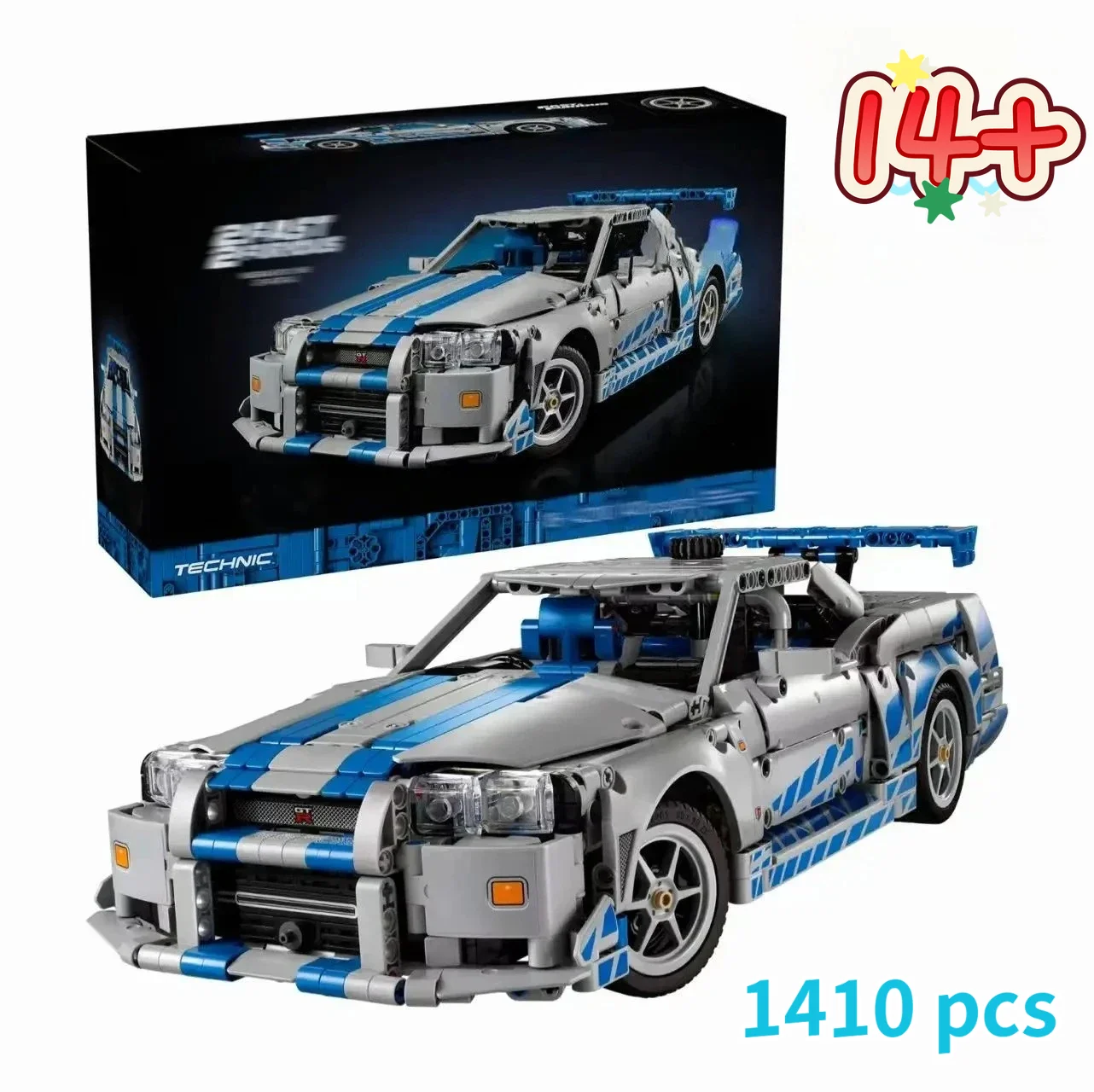 Новая модель гоночного автомобиля Nissan GT-R R34 (42210) из строительных блоков, коллекционный декор, подарок на день рождения, 2026 год
Новая модель гоночного автомобиля Nissan GT-R R34 (42210) из строительных блоков, коллекционный декор, подарок на день рождения, 2026 год