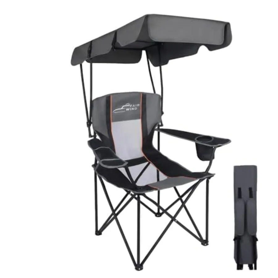 Portable Canopy Camping Chair 380 LBS Capacity Heavy Duty Oversized Folding Lawn Chair with Sunshade for Beach Fishing Sports a
Portable Canopy Camping Chair 380 LBS Capacity Heavy Duty Oversized Folding Lawn Chair with Sunshade for Beach Fishing Sports a