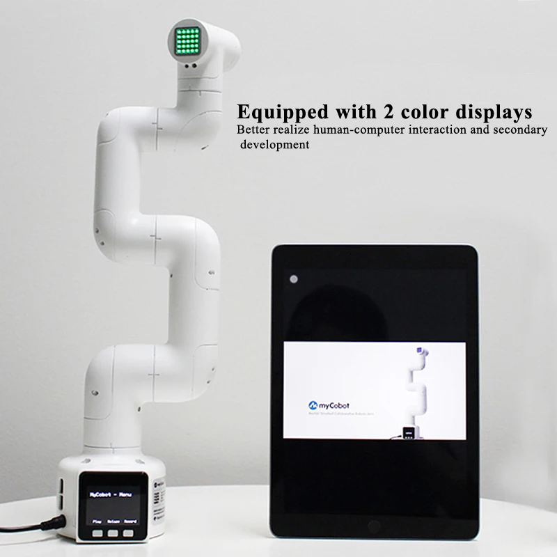 6 Axis Programmable Robotic Arm Support ROS Visual Recognition STEM Teaching Educational Mechanical Robot Arm For Programming
6 Axis Programmable Robotic Arm Support ROS Visual Recognition STEM Teaching Educational Mechanical Robot Arm For Programming
