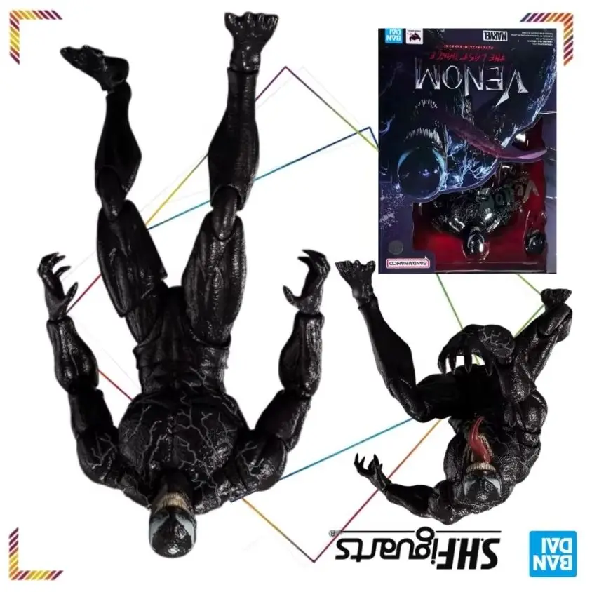 Оригинальные фигурки BANDAI S.H.Figuarts Venom, коллекционные модели из ПВХ по мотивам фильма/аниме «Последний танец», игрушки.
Оригинальные фигурки BANDAI S.H.Figuarts Venom, коллекционные модели из ПВХ по мотивам фильма/аниме «Последний танец», игрушки.