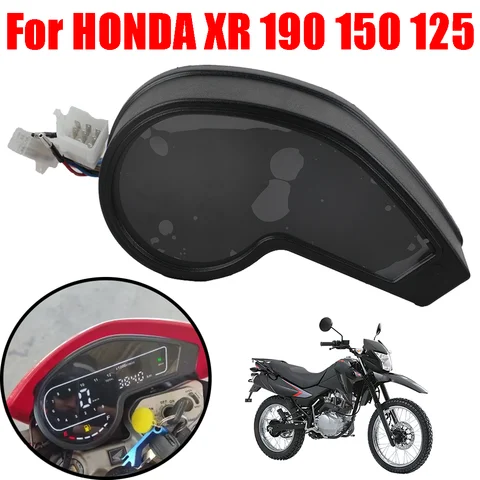 Velocímetro Digital para motocicleta HONDA XR190 XR125 XR150 XR, tablero, instrumento impermeable, tacómetro, odómetro, pantalla de engranaje