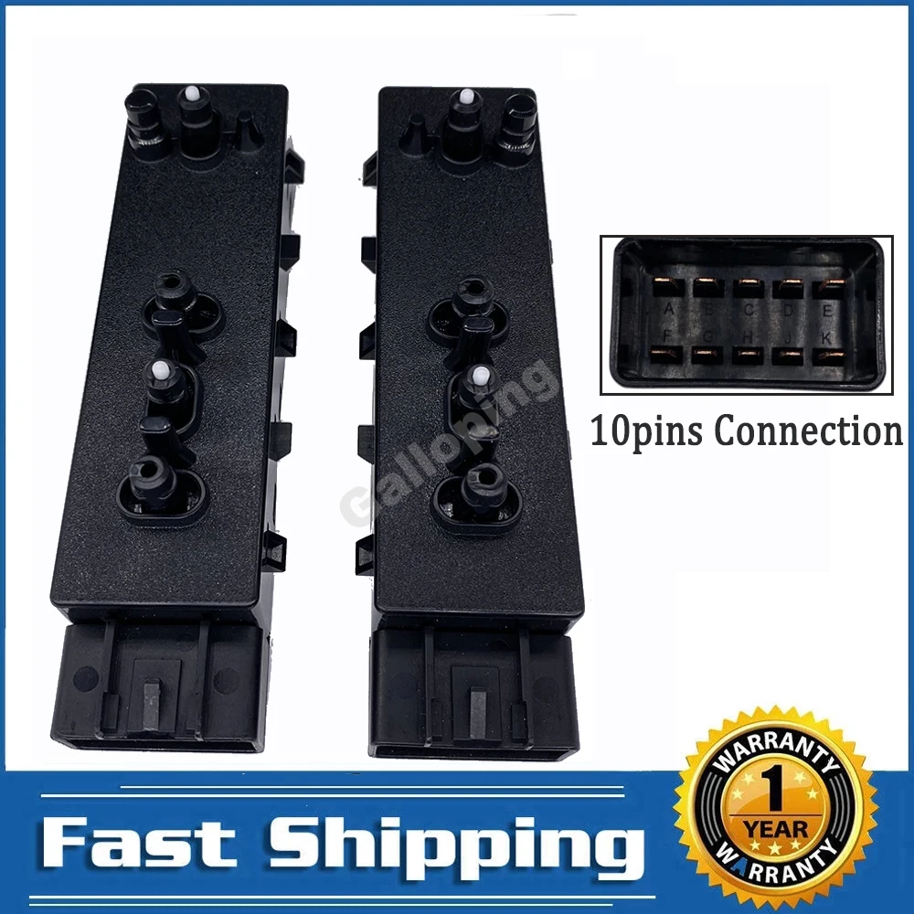 Front Left Driver Right Passenger 8 Way Power Seat Adjustment Control Switch for Buick LaCrosse Chevy Tahoe Cadillac Escalade
Front Left Driver Right Passenger 8 Way Power Seat Adjustment Control Switch for Buick LaCrosse Chevy Tahoe Cadillac Escalade