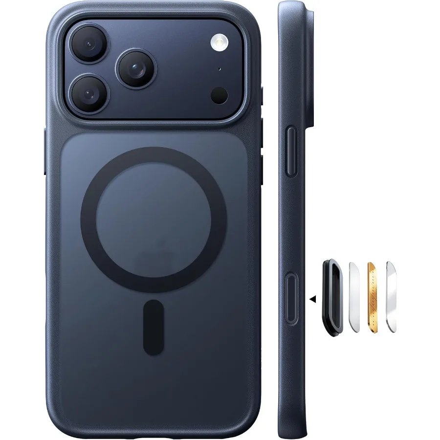 Magnetic Shockproof Phone Case for iPhone 17 Pro with Camera Control Compatible with MagSafe Military-Grade Protection Slim Tra
Magnetic Shockproof Phone Case for iPhone 17 Pro with Camera Control Compatible with MagSafe Military-Grade Protection Slim Tra