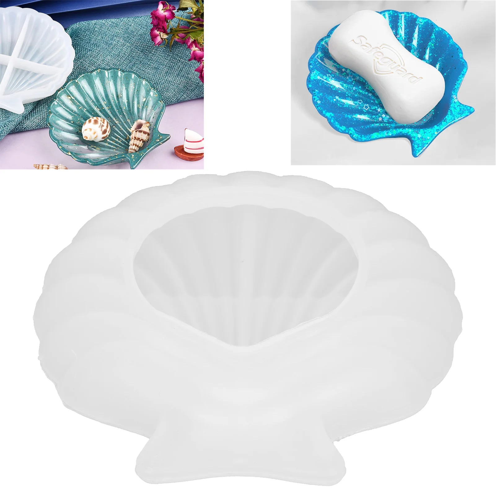 Shell Jewelry Tray Mold Seashell Silicone Storage Plate Mold for DIY Crafts Home Decoration
Shell Jewelry Tray Mold Seashell Silicone Storage Plate Mold for DIY Crafts Home Decoration