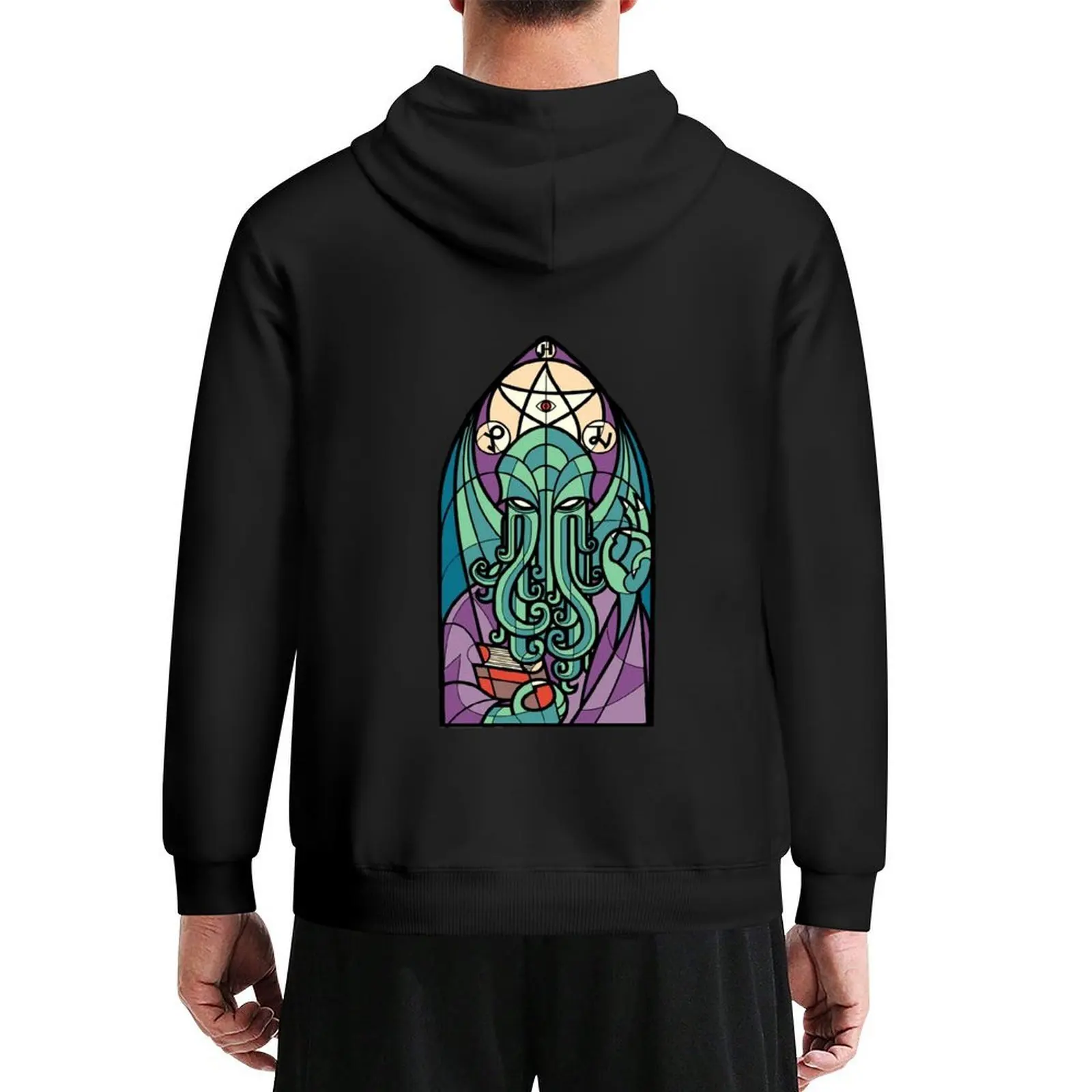 Cthulhu-Church Funny Staineds Hoodie korean style clothes korean autumn clothes winter clothes korean hoodie man
Cthulhu-Church Funny Staineds Hoodie korean style clothes korean autumn clothes winter clothes korean hoodie man