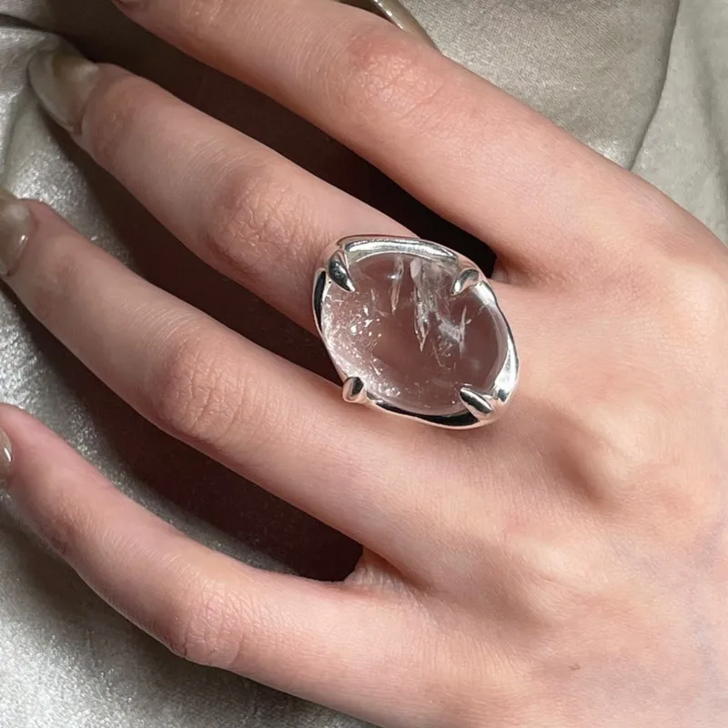 Кольцо VENTFILLE из стерлингового серебра 925 пробы для женщин, огромный кристалл, большой толстый панк-рок, хип-хоп, широкие толстые ювелирные изделия, подарок, дропшиппинг
Кольцо VENTFILLE из стерлингового серебра 925 пробы для женщин, огромный кристалл, большой толстый панк-рок, хип-хоп, широкие толстые ювелирные изделия, подарок, дропшиппинг