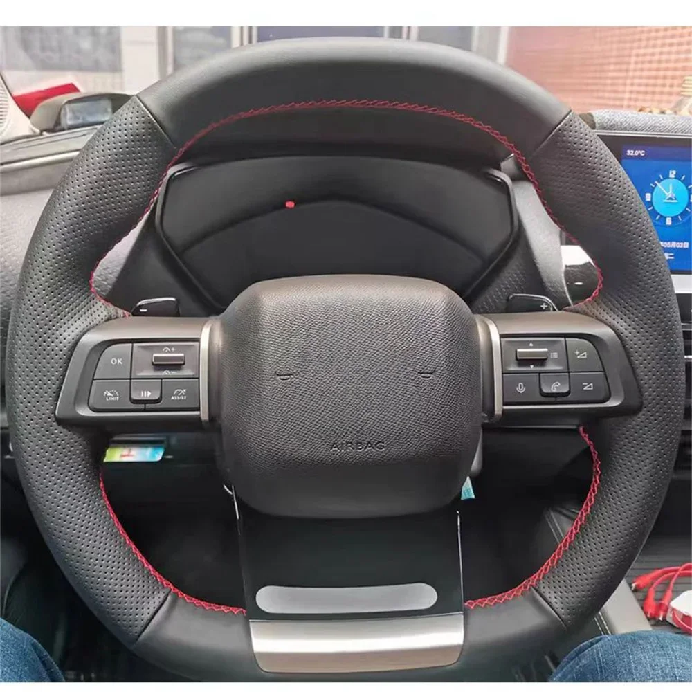 Customization Anti Slip Car Interior Accessories Microfiber Leather DIY Steering Wheel Cover For Citroen Versailles C5 X 2021
Customization Anti Slip Car Interior Accessories Microfiber Leather DIY Steering Wheel Cover For Citroen Versailles C5 X 2021