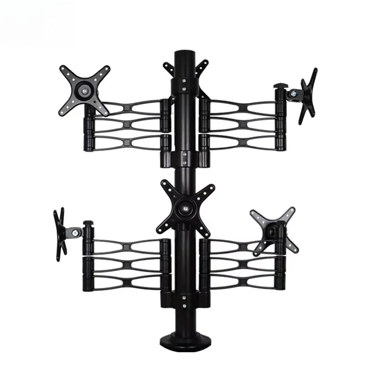 6In1 Metal Fixed Tv Mount Full Motion Height Adjustable Screen Tv Stand Multiple Monitor Holder Stand Monitor Arm
6In1 Metal Fixed Tv Mount Full Motion Height Adjustable Screen Tv Stand Multiple Monitor Holder Stand Monitor Arm
