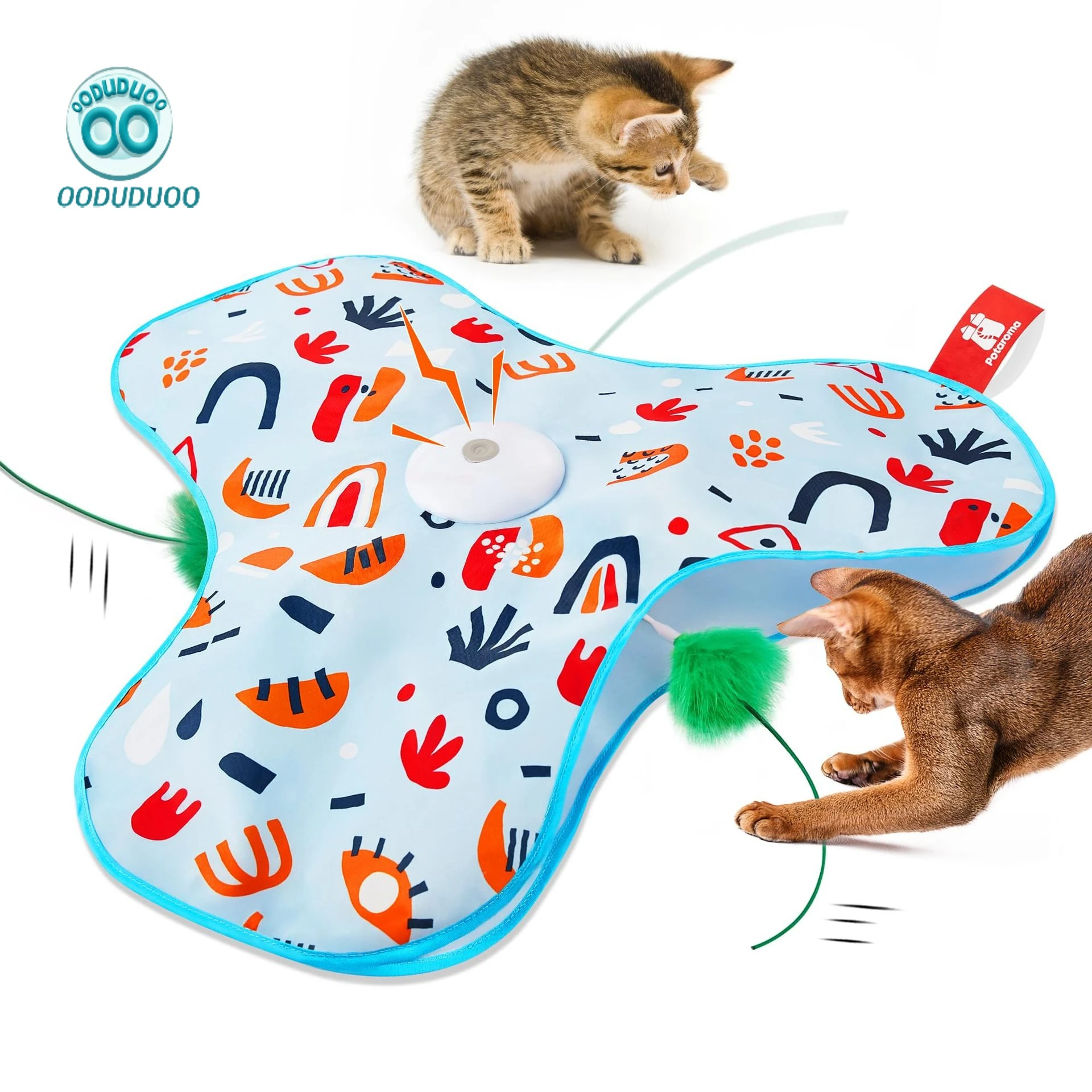 Cat Play Tent - Interactive Hunting Hiding Cover for Pets, Self-Entertainment Hideout
Cat Play Tent - Interactive Hunting Hiding Cover for Pets, Self-Entertainment Hideout
