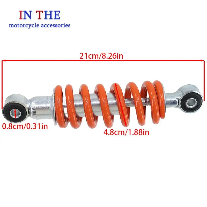 NEW 200mm rear suspension shock absorber is applicable to Xiaoliya off-road vehicle, electric vehicle, scooter and motorcycle
NEW 200mm rear suspension shock absorber is applicable to Xiaoliya off-road vehicle, electric vehicle, scooter and motorcycle
