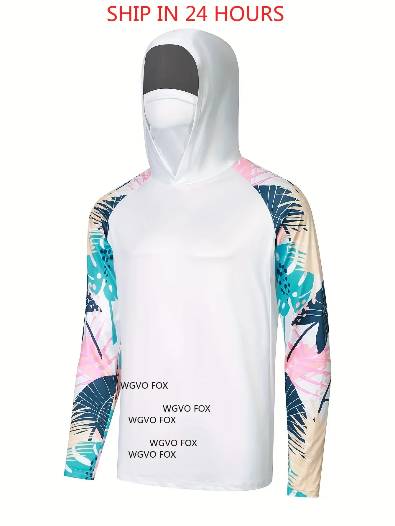 Fishing Shirts, Long Sleeve, Hooded Face Cover, Quick Dry, UV Protection, Fishing Face Mask Clothes, Upf 50
Fishing Shirts, Long Sleeve, Hooded Face Cover, Quick Dry, UV Protection, Fishing Face Mask Clothes, Upf 50