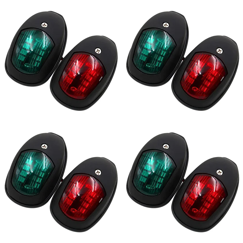 8X Navigation Light LED Boat Side Light Signal Light Signal Warning Light Yacht Light Black
8X Navigation Light LED Boat Side Light Signal Light Signal Warning Light Yacht Light Black