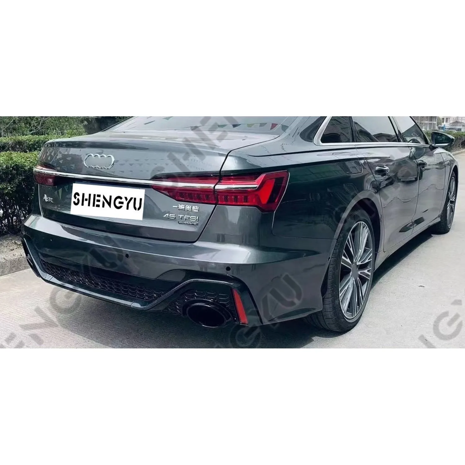Подходит для Audi A6 C8 2019-2021 до модели RS6 Автоматические системы кузова Решетка переднего и заднего бампера Боковые юбки Задний диффузор Задние трубы
Подходит для Audi A6 C8 2019-2021 до модели RS6 Автоматические системы кузова Решетка переднего и заднего бампера Боковые юбки Задний диффузор Задние трубы