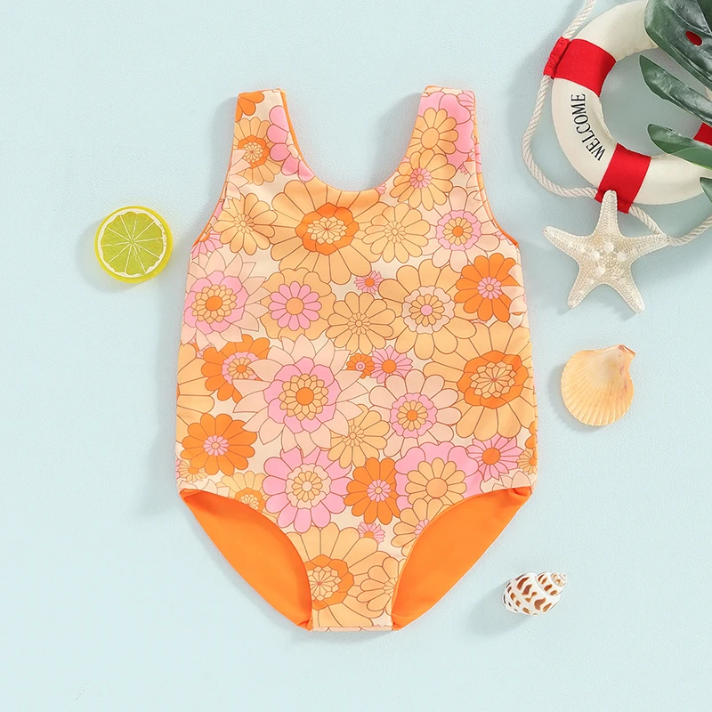 Toddler Baby Girls Swimsuit Floral Print Shoulder Straps Beachwear Sleeveless Ruffles Summer Beach Bathing Suit
Toddler Baby Girls Swimsuit Floral Print Shoulder Straps Beachwear Sleeveless Ruffles Summer Beach Bathing Suit