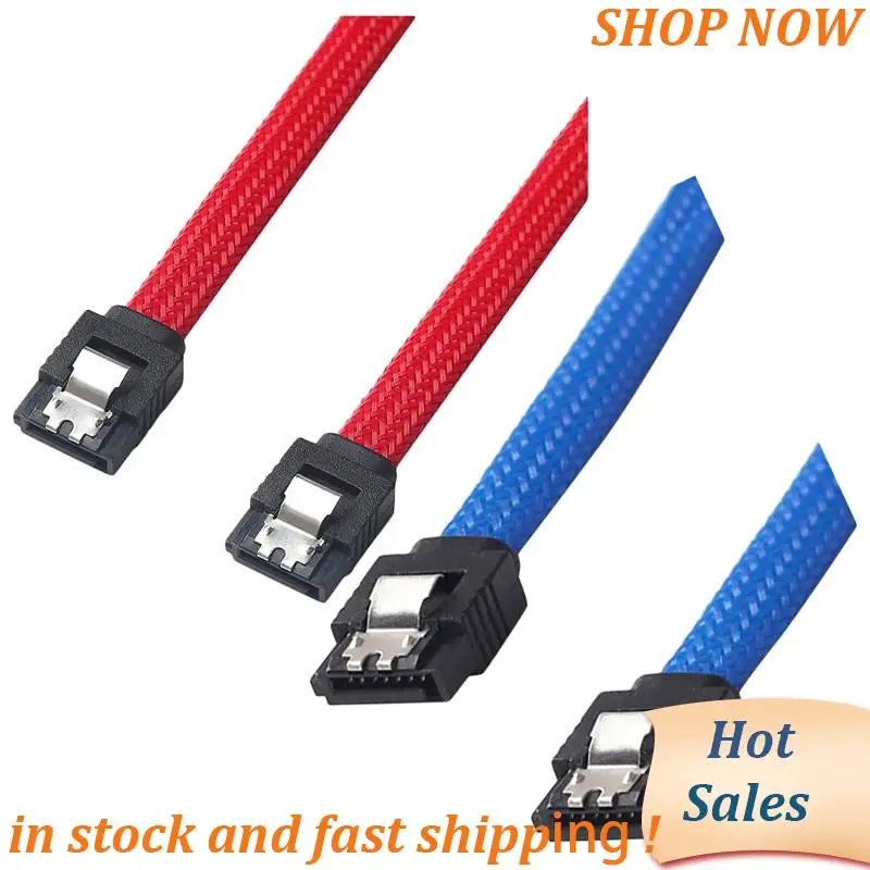 ABVB-2 Pcs 50CM SATA 3.0 III SATA3 7Pin Data Cable 6Gb/S SSD Cables HDD Hard Disk Data Cord With Nylon Sleeved Premium Version,
ABVB-2 Pcs 50CM SATA 3.0 III SATA3 7Pin Data Cable 6Gb/S SSD Cables HDD Hard Disk Data Cord With Nylon Sleeved Premium Version,