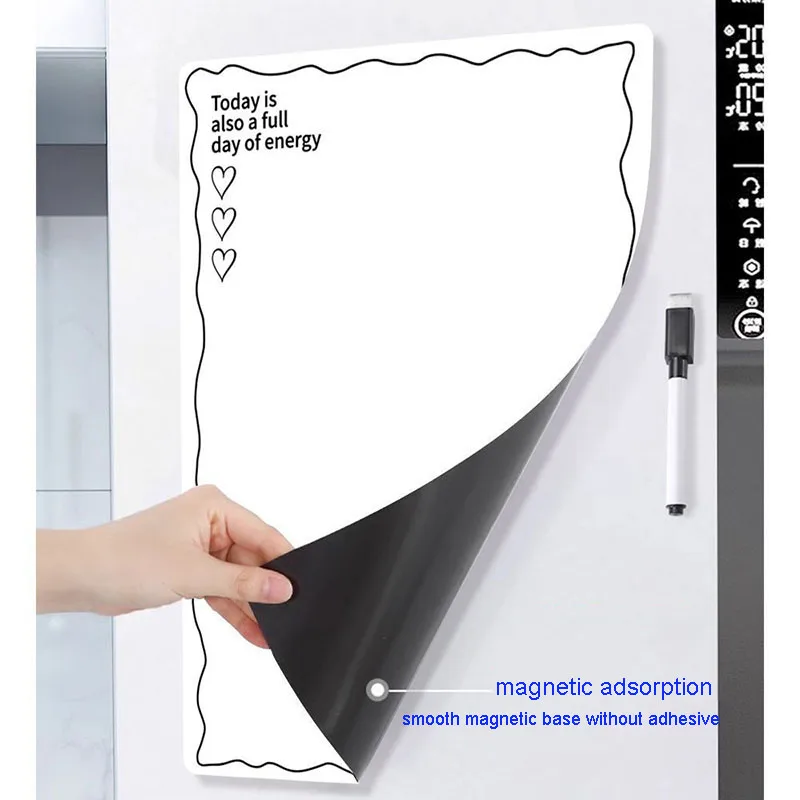 Magnetic White Board Refrigerator Sticker Message Board Fridge Magnets Magnetic Memo Pad Erasable Household Magnetic Whiteboard
Magnetic White Board Refrigerator Sticker Message Board Fridge Magnets Magnetic Memo Pad Erasable Household Magnetic Whiteboard