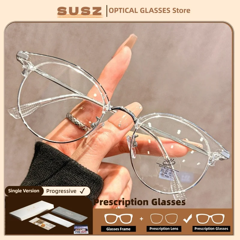 SUSZ Fashion Retro Optical Glasses New Frame Design Anti-blue Light Computer Glasses Can Be Customized Prescription
SUSZ Fashion Retro Optical Glasses New Frame Design Anti-blue Light Computer Glasses Can Be Customized Prescription