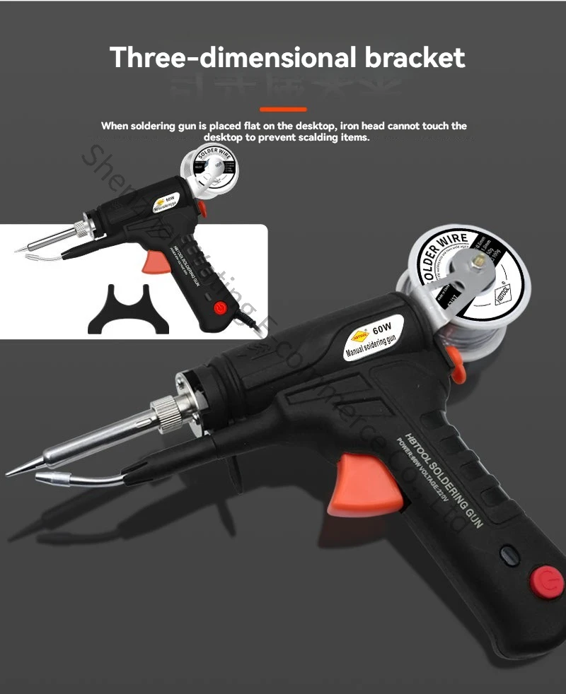 New Handheld 799A Black Set Soldering Iron Convenient Soldering Gun With Internal Heating, Manual Tin Feeding,
New Handheld 799A Black Set Soldering Iron Convenient Soldering Gun With Internal Heating, Manual Tin Feeding,