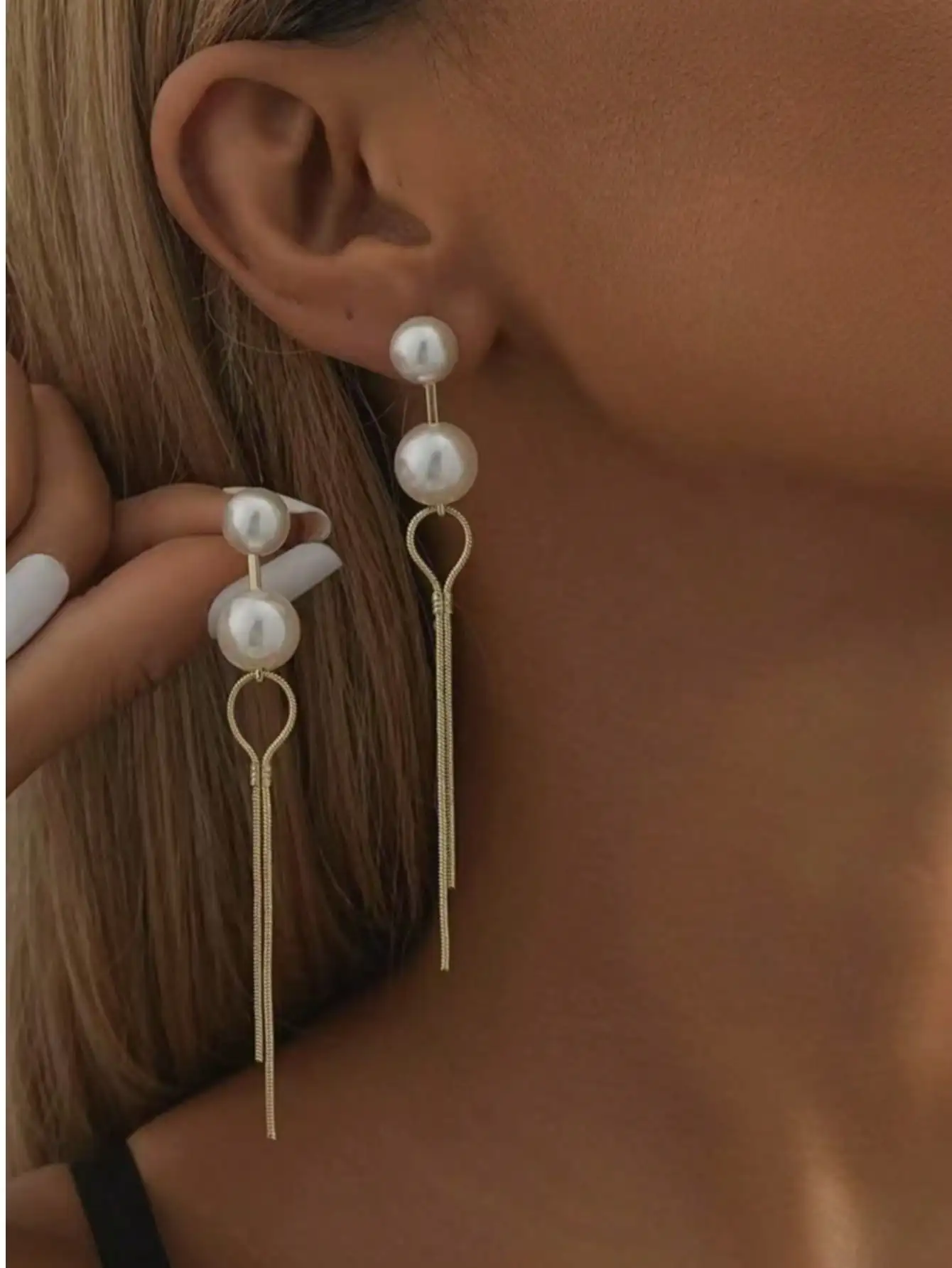 Элегантные серьги-подвески с искусственным жемчугом и кисточками для женщин, идеально подходят для повседневной носки, вечеринок и банкетов
Элегантные серьги-подвески с искусственным жемчугом и кисточками для женщин, идеально подходят для повседневной носки, вечеринок и банкетов