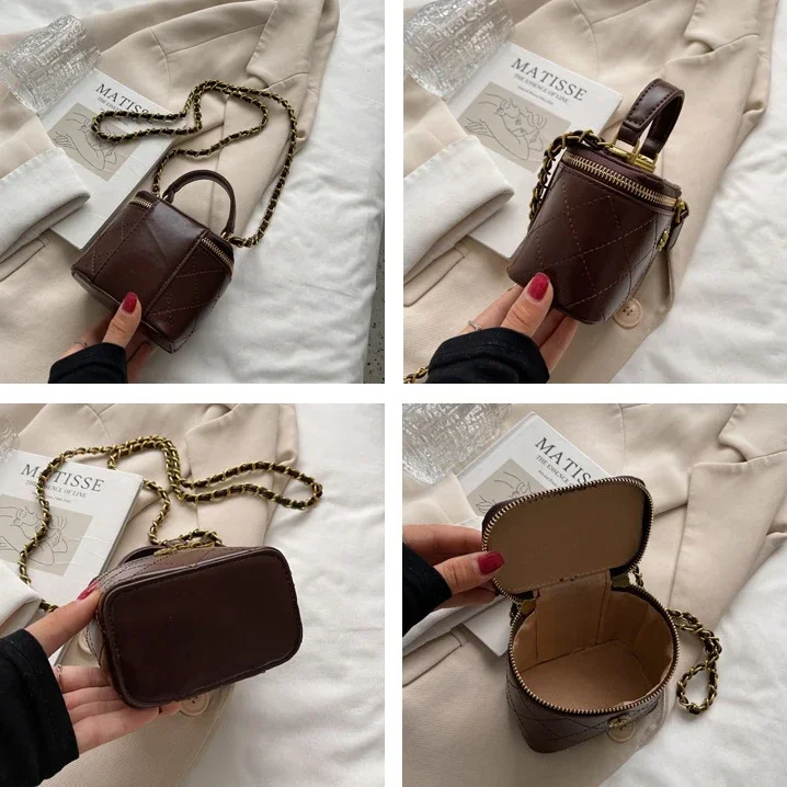 Mini Straw Bucket Crossbody bag For Women Summer Weave Women's Brand Handbags And Purses Fashion Chain Simple Shoulder Bags
Mini Straw Bucket Crossbody bag For Women Summer Weave Women's Brand Handbags And Purses Fashion Chain Simple Shoulder Bags