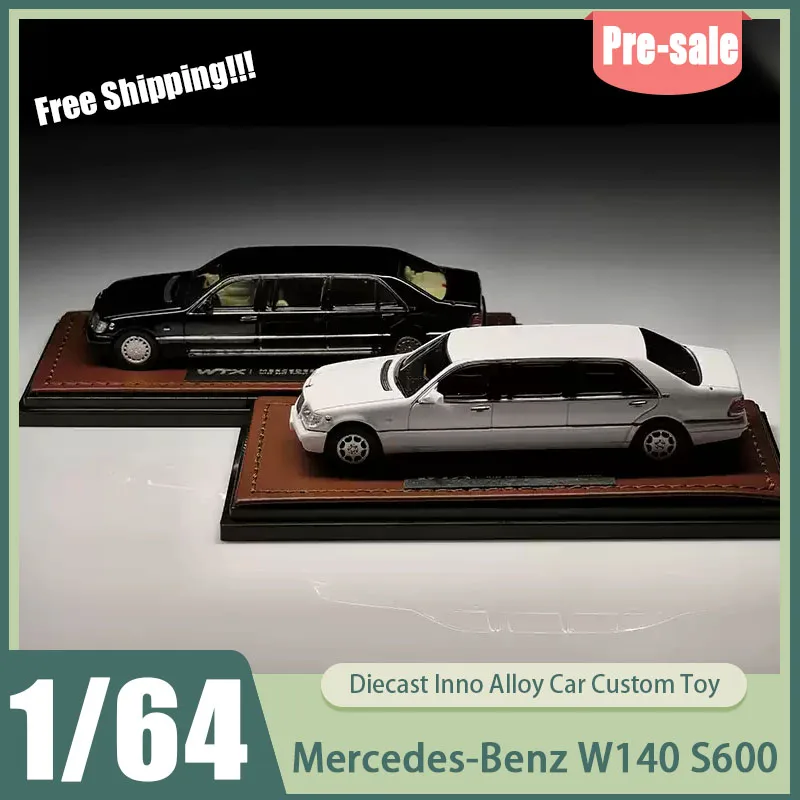 Wtx 1:64 Mercedes-Benz W140 S600 Extended Wheelbase Limousine Diecast Model Classic Luxury Sedan Collectible Ornament Toys Gifts
Wtx 1:64 Mercedes-Benz W140 S600 Extended Wheelbase Limousine Diecast Model Classic Luxury Sedan Collectible Ornament Toys Gifts