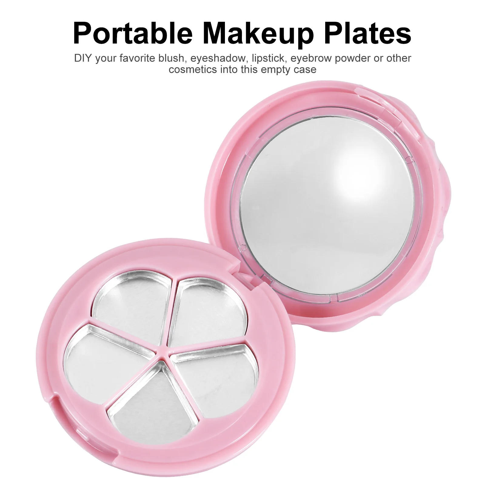 2 Sets DIY Lipstick Eyeshadow Box Refillable Containers Portable Travel Palette 5 Colors Blusher Case Makeup Storage
2 Sets DIY Lipstick Eyeshadow Box Refillable Containers Portable Travel Palette 5 Colors Blusher Case Makeup Storage