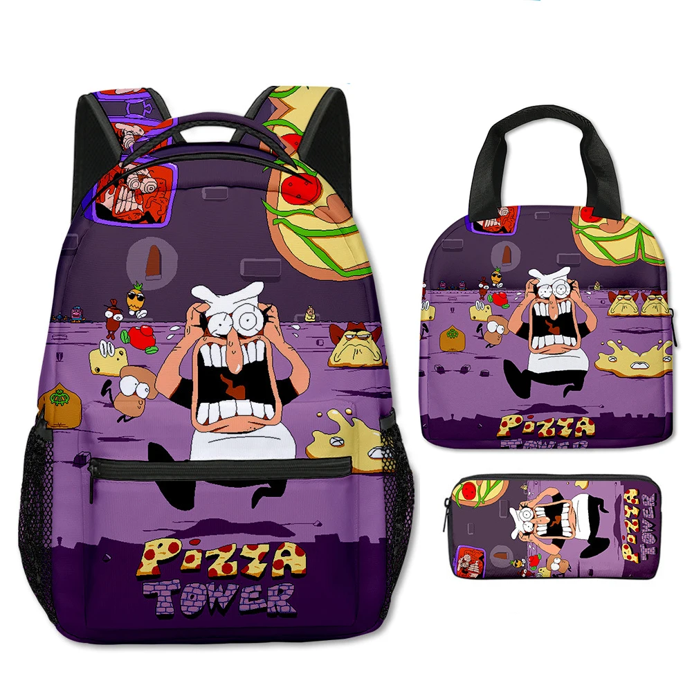 Harajuku Youthful Funny Pizza Tower 3D Print 3pcs/Set Student School Bags Laptop Daypack Backpack portable Lunch bag Pencil Case
Harajuku Youthful Funny Pizza Tower 3D Print 3pcs/Set Student School Bags Laptop Daypack Backpack portable Lunch bag Pencil Case