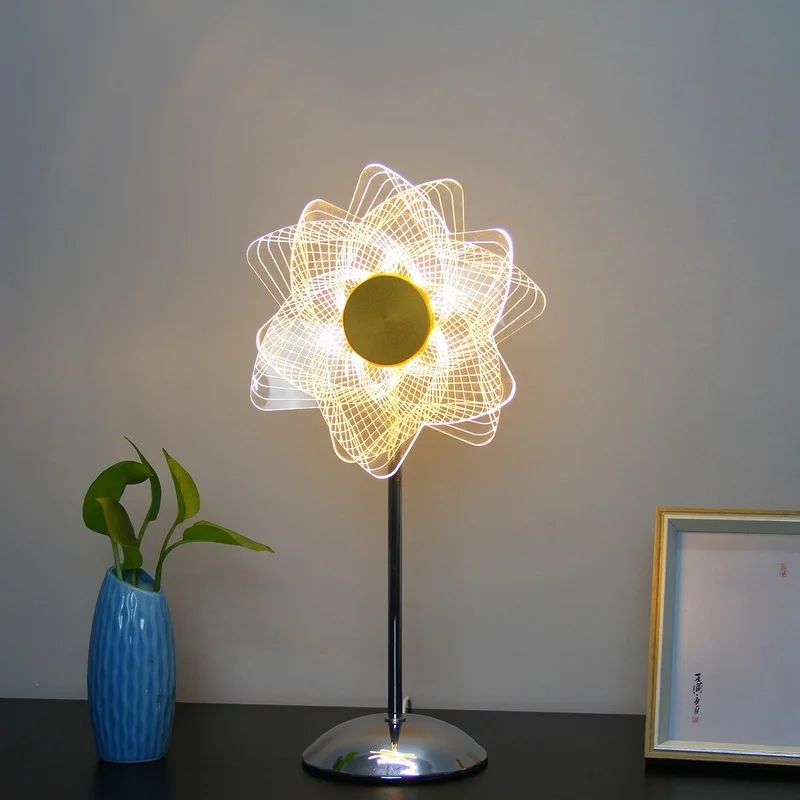 Acrylic Led Table Light Creative Gift Atmosphere Lamp Room Decoration Ornament Bedroom Bedside Sunflower Windmill Night Light
Acrylic Led Table Light Creative Gift Atmosphere Lamp Room Decoration Ornament Bedroom Bedside Sunflower Windmill Night Light