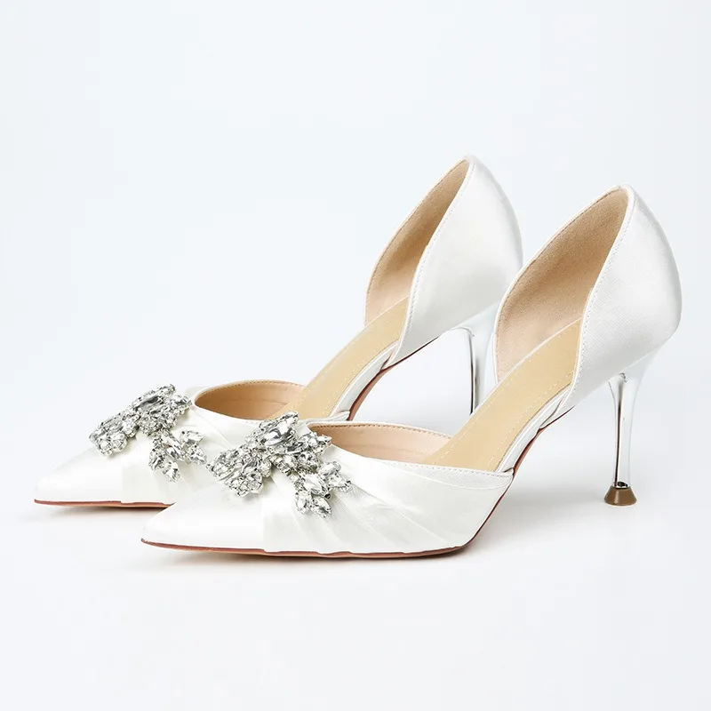 Luxury Women's Pumps Fashion Rhinestone High Heel Sandals Designer Shoes for Women Wedding Banquet Shoes Sexy High Heels Zapatos
Luxury Women's Pumps Fashion Rhinestone High Heel Sandals Designer Shoes for Women Wedding Banquet Shoes Sexy High Heels Zapatos