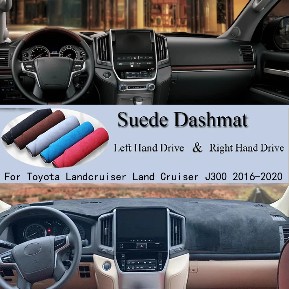 Для Toyota Landcruiser Land Cruiser J300 300 2016 -2020, замшевый кожаный коврик для приборной панели, коврик для приборной панели, коврик, ковер, автомобильные аксессуары
Для Toyota Landcruiser Land Cruiser J300 300 2016 -2020, замшевый кожаный коврик для приборной панели, коврик для приборной панели, коврик, ковер, автомобильные аксессуары