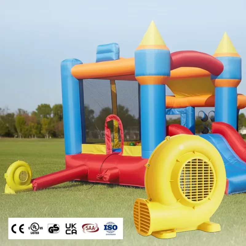 High Performance Cast Iron Blades Low Noise 480W Electric Portable Inflatable Blower for Bouncy Castle
High Performance Cast Iron Blades Low Noise 480W Electric Portable Inflatable Blower for Bouncy Castle
