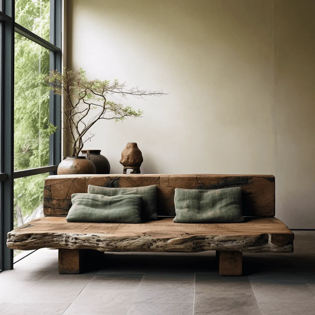 Wabi Sandy Wind Log Natural Edge Straight Row Sofa Arhat Bed Japanese-Style Wabi Sandy Wind Homestay Hotel Furniture Living Room
Wabi Sandy Wind Log Natural Edge Straight Row Sofa Arhat Bed Japanese-Style Wabi Sandy Wind Homestay Hotel Furniture Living Room