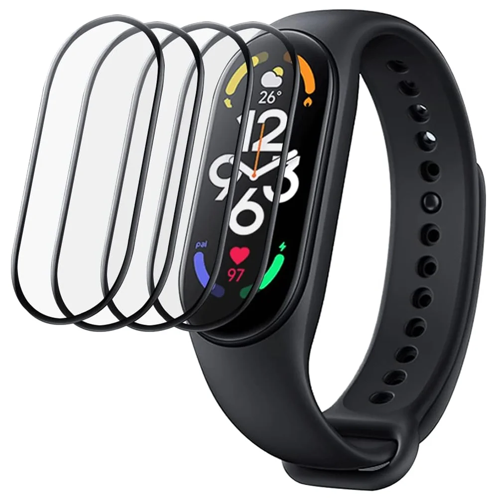 Защитная пленка для Xiaomi mi band 8 7, мягкое закаленное 3d-стекло с нанопокрытием для умных часов Mi band 7 6 5 4 3, аксессуары
Защитная пленка для Xiaomi mi band 8 7, мягкое закаленное 3d-стекло с нанопокрытием для умных часов Mi band 7 6 5 4 3, аксессуары