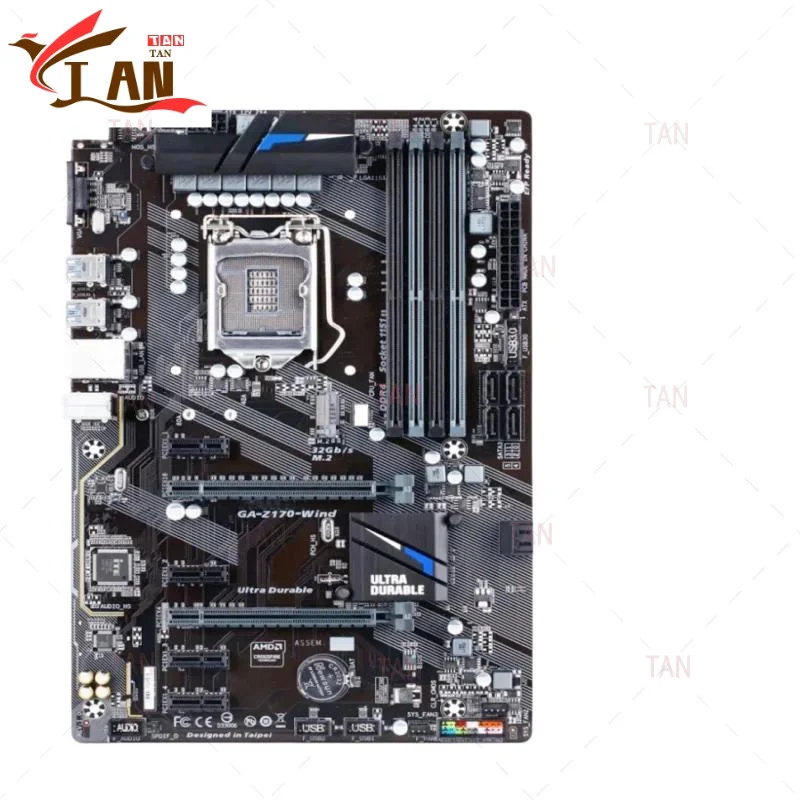 Для Gigabyte GA-Z170-Wind материнская плата 64 ГБ LGA1151 DDR4 ATX материнская плата 100% протестирована быстрая доставка TT
Для Gigabyte GA-Z170-Wind материнская плата 64 ГБ LGA1151 DDR4 ATX материнская плата 100% протестирована быстрая доставка TT