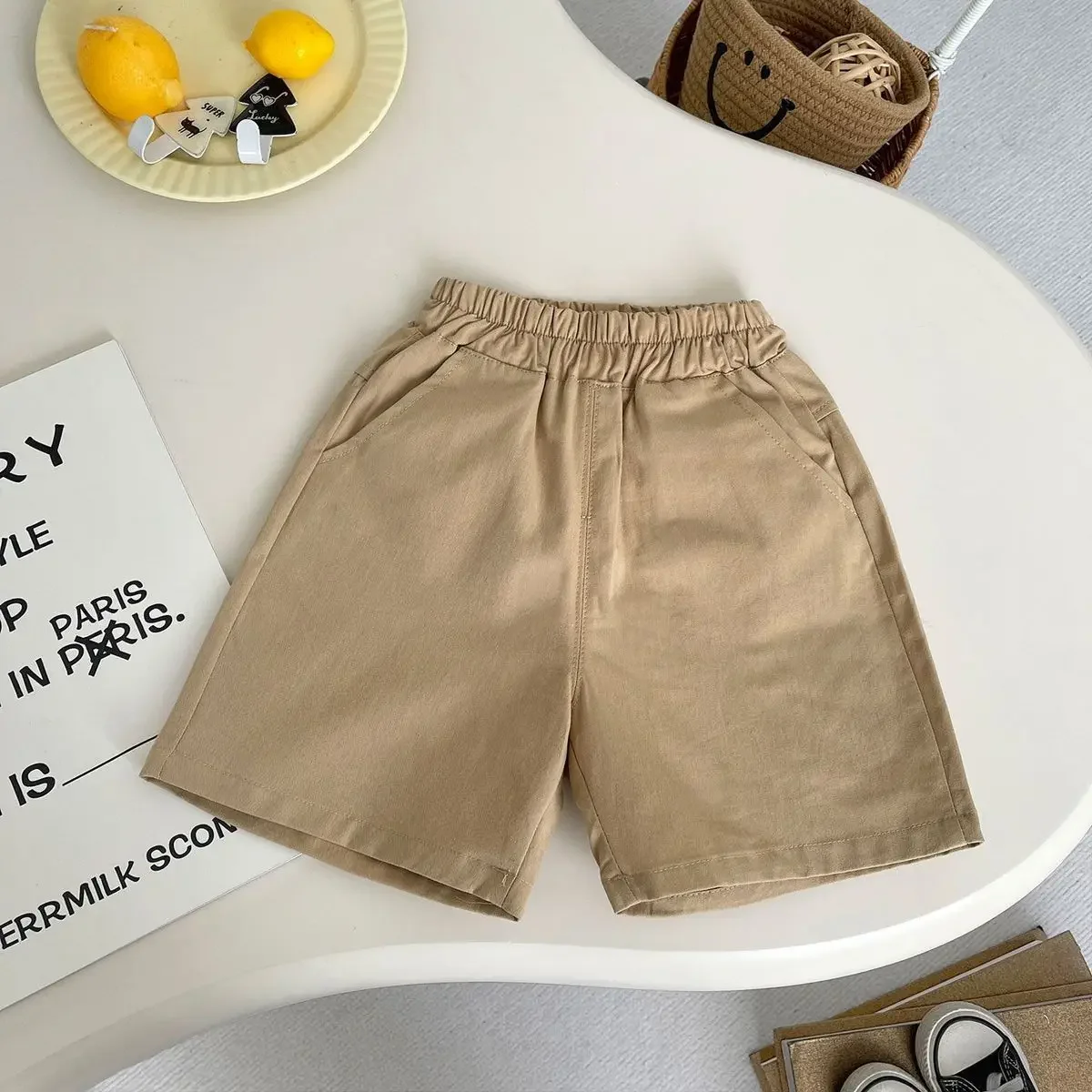 Children's Summer Set Fashionable New Boys' Polo Collar Knitted Short Sleeve Hollow T-shirt Shorts Two-piece Set
Children's Summer Set Fashionable New Boys' Polo Collar Knitted Short Sleeve Hollow T-shirt Shorts Two-piece Set