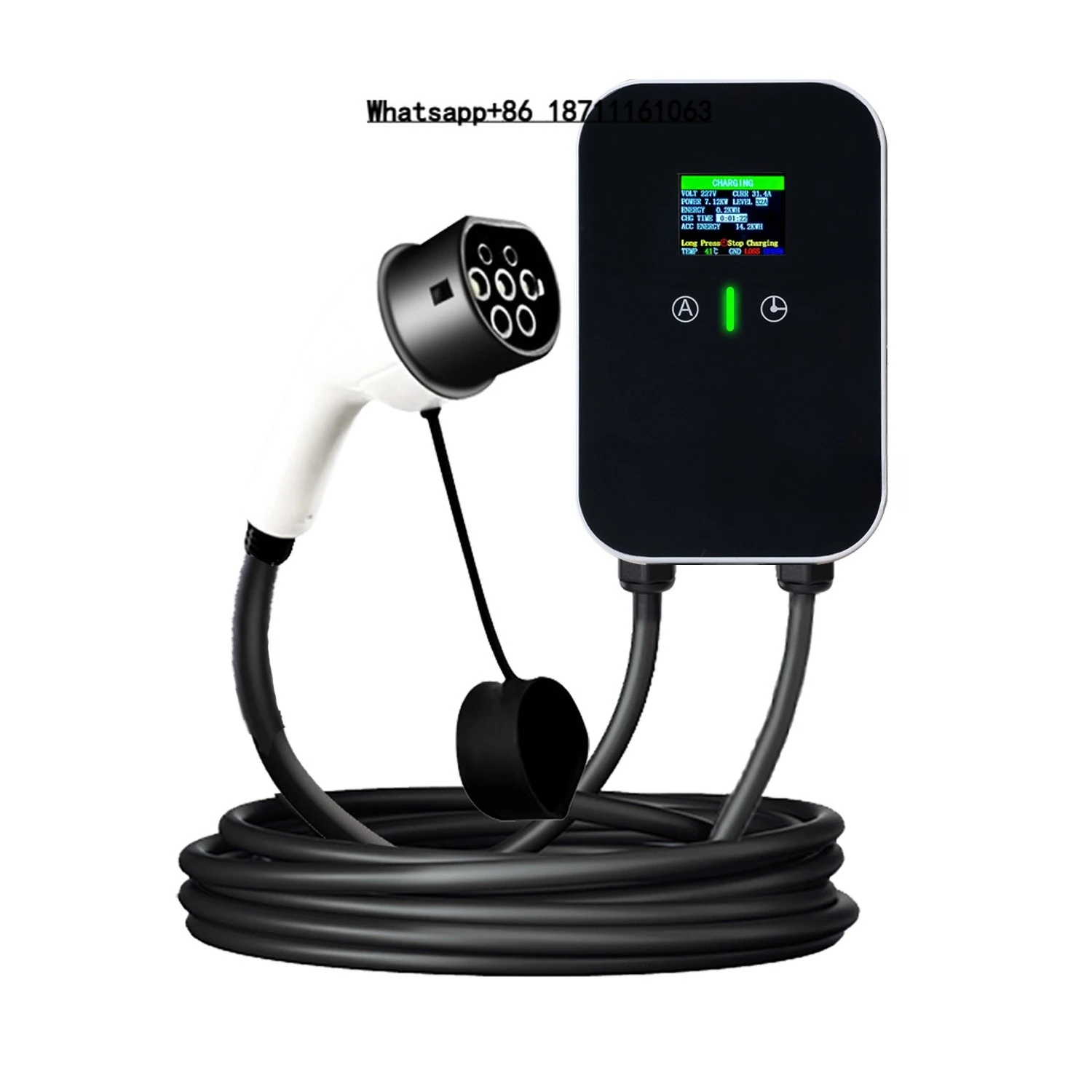 European British Australian Standard Portable EV Charger Universal 32A Dual Touch Operation Buttons New Energy Charging Pile
European British Australian Standard Portable EV Charger Universal 32A Dual Touch Operation Buttons New Energy Charging Pile