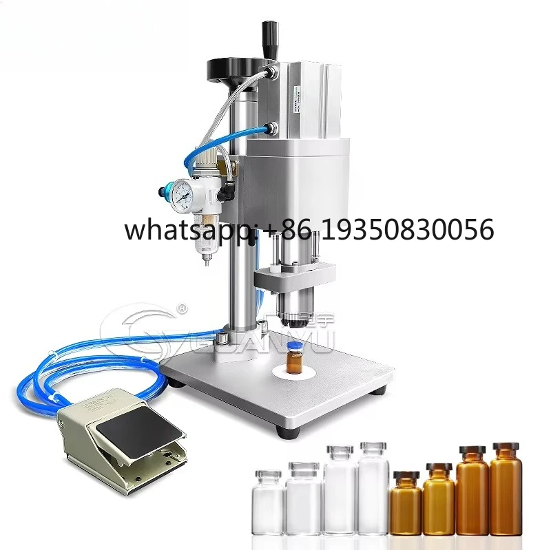 Semi Automatic Aluminum Seal Perfume Filling Capping Sealing Packaging Machine Ketchup Syrup Making Machine
Semi Automatic Aluminum Seal Perfume Filling Capping Sealing Packaging Machine Ketchup Syrup Making Machine