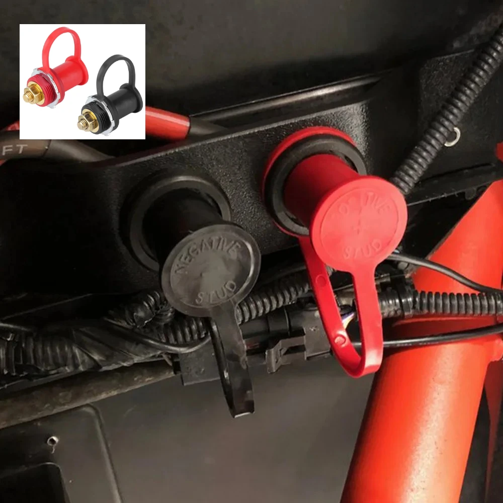 1/2pcs Battery Charger Post 3/8" Studs Junction Post Connector Terminal 250A 12V DC Premium Remote Battery Power Kit
1/2pcs Battery Charger Post 3/8" Studs Junction Post Connector Terminal 250A 12V DC Premium Remote Battery Power Kit
