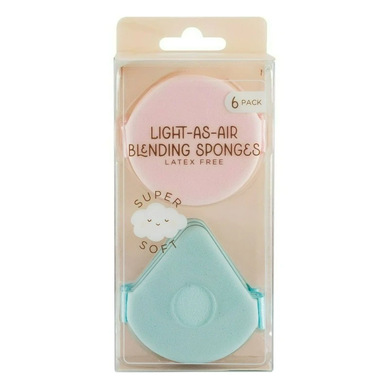 Light as Air Sponges, 6 Pack, Blue and Pink
Light as Air Sponges, 6 Pack, Blue and Pink