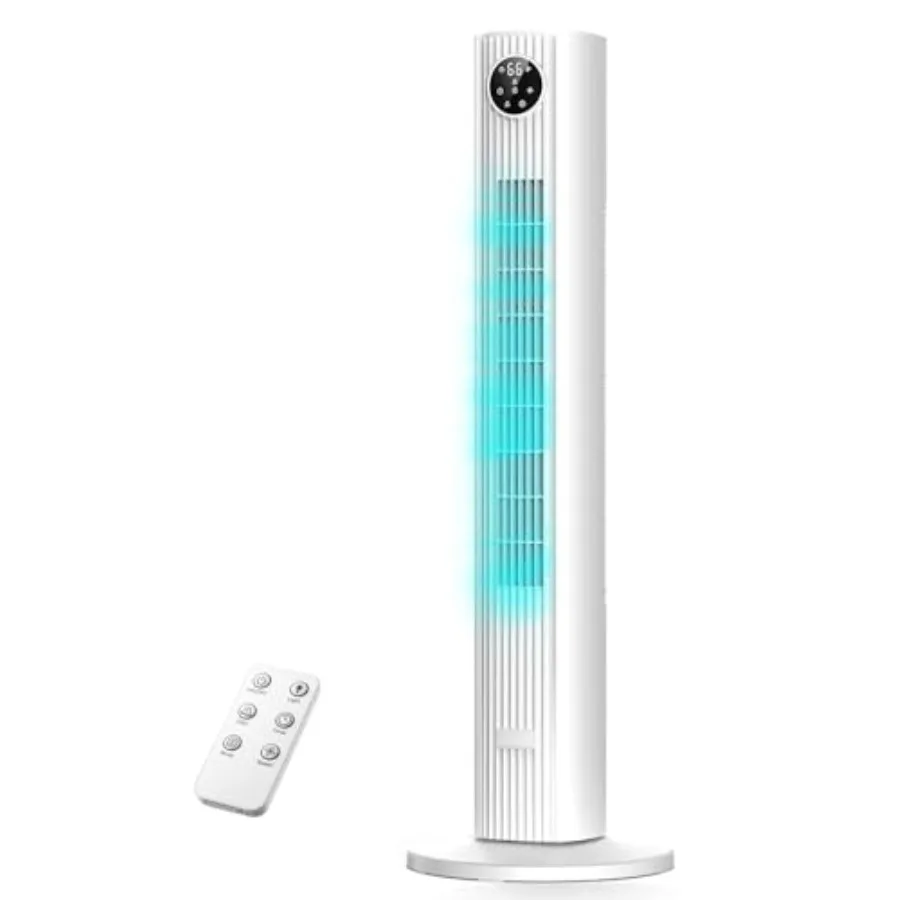 Tower Fan for Bedroom 90 Oscillating Fan with 3 Speeds 4 Modes 25ft/s Velocity 12H Timer Standing Fan for Bedroom Living Room O
Tower Fan for Bedroom 90 Oscillating Fan with 3 Speeds 4 Modes 25ft/s Velocity 12H Timer Standing Fan for Bedroom Living Room O