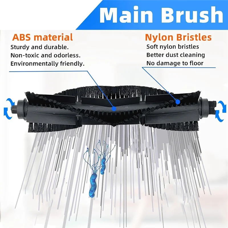 A24F-For WYZE WVCR200S Robot Vacuum Cleaner Main Side Brush Hepa Filter Replacement Parts Accessories
A24F-For WYZE WVCR200S Robot Vacuum Cleaner Main Side Brush Hepa Filter Replacement Parts Accessories