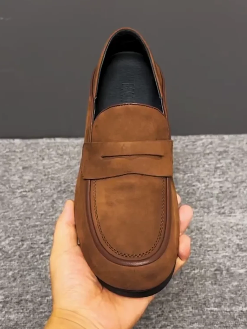 New 73133 Men's Casual Comfortable Pure Leather Shoes Fashionable Matte Leather Soft Bottom High Quality Business Casual Shoes
New 73133 Men's Casual Comfortable Pure Leather Shoes Fashionable Matte Leather Soft Bottom High Quality Business Casual Shoes