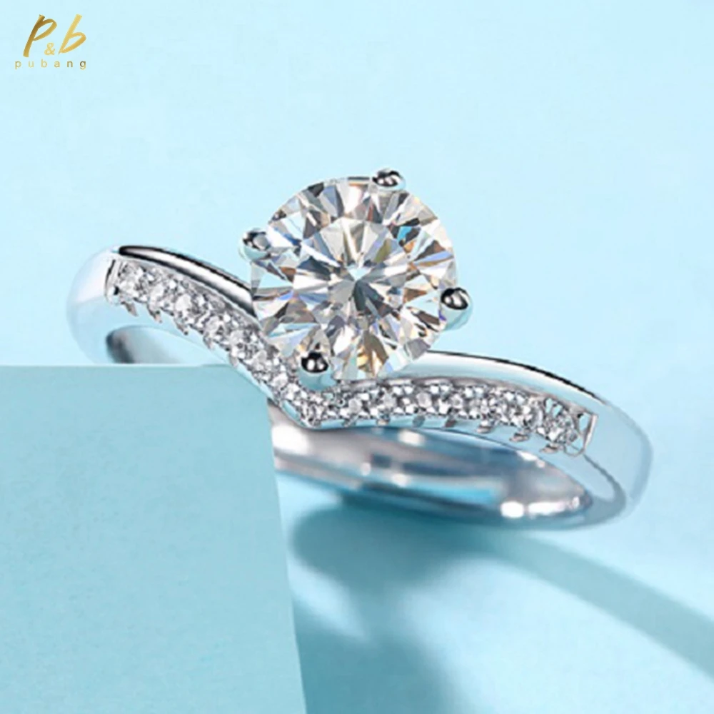 PuBang Fine Jewelry Crown Design Стерлинговое Серебро 925 пробы GRA Настоящие Муассанит Бриллианты Драгоценный Камень Обручальные Регулируемые Кольца Оптовая Продажа
PuBang Fine Jewelry Crown Design Стерлинговое Серебро 925 пробы GRA Настоящие Муассанит Бриллианты Драгоценный Камень Обручальные Регулируемые Кольца Оптовая Продажа
