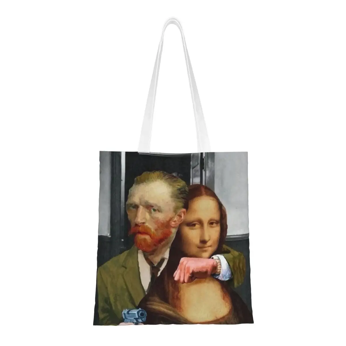Cultural Hostage Drama Van Gogh Canvas Tote Handbag Pop Culture Art Shoulder Bags Large Capacity Shopping Bags for Unisex
Cultural Hostage Drama Van Gogh Canvas Tote Handbag Pop Culture Art Shoulder Bags Large Capacity Shopping Bags for Unisex