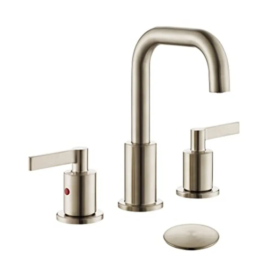 2 Handle 8 Inch Widespread Bathroom Sink Faucet with Pop-Up Drain, Bathroom Vanity Lavatory Faucet for Sink 3 Hole with Brass 3
2 Handle 8 Inch Widespread Bathroom Sink Faucet with Pop-Up Drain, Bathroom Vanity Lavatory Faucet for Sink 3 Hole with Brass 3